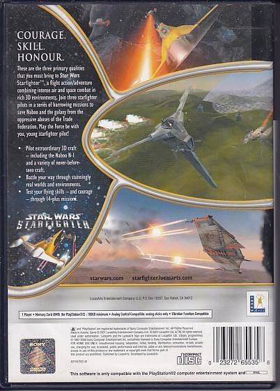 Star Wars Starfighter - PS2 (B Grade) (Genbrug)